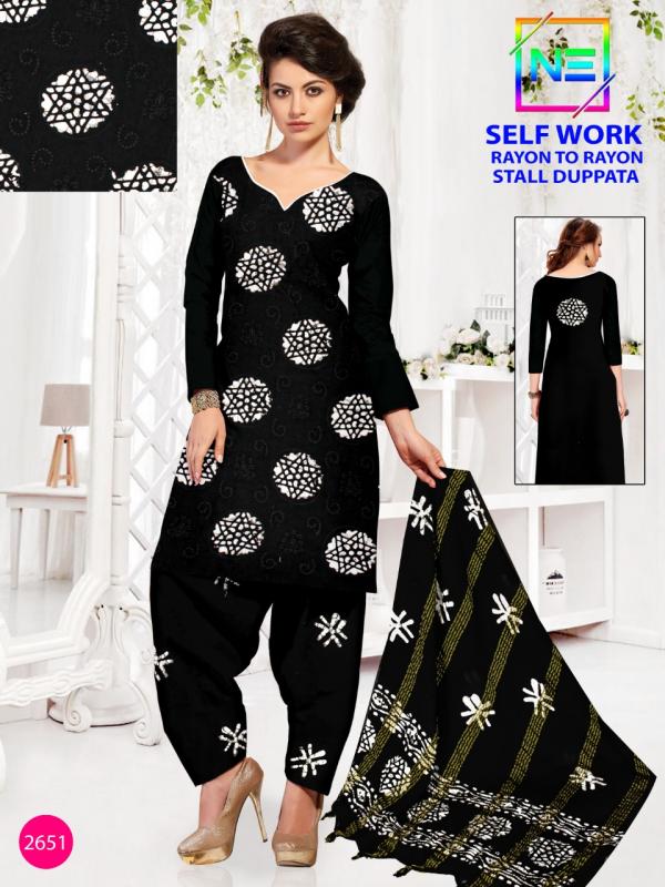 Nemi Wax Batik With Same Matching Designer Dress Material